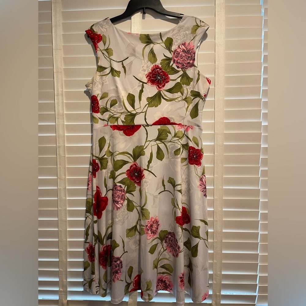 Glamour Gray A-line Dress, Size 12